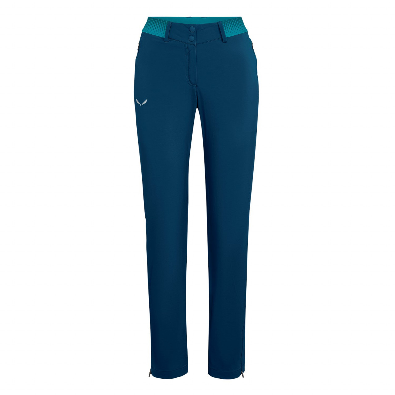 Pantalones Softshell Mujer Chile - Salewa Pedroc 3 Durastretch - Azules/Azul Marino - BZEM-43296